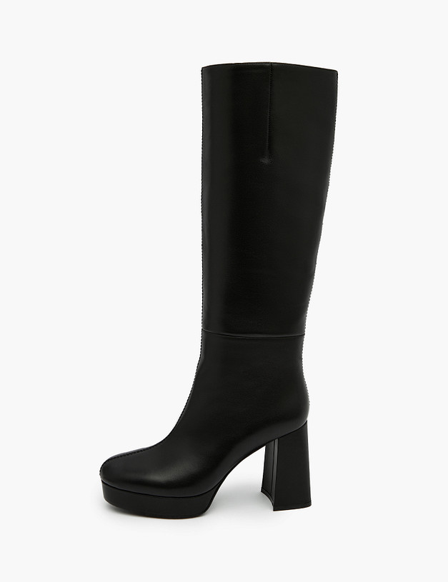 Черные женские сапоги MASCOTTE 172-3202823-3100M | ракурс 1