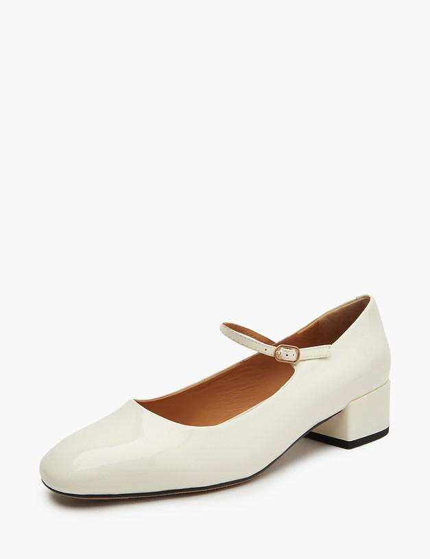 Молочные женские туфли Мэри Джейн MASCOTTE 233-511511-3778M | ракурс 2