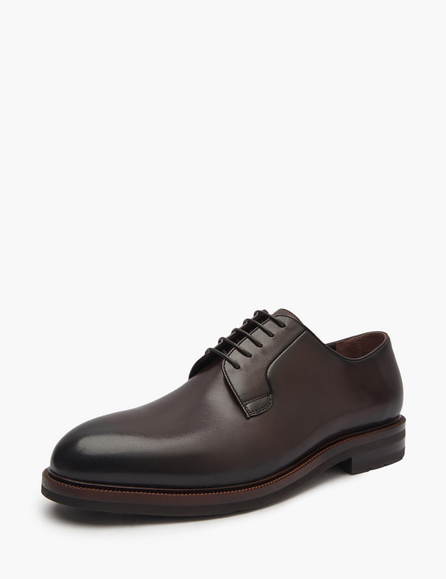 Коричневые мужские дерби MASCOTTE 175-512612-0109 | ракурс 2