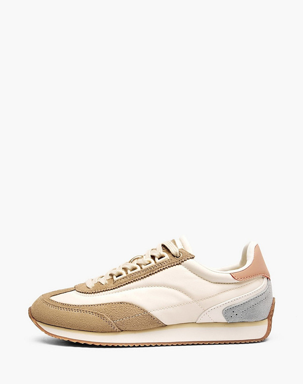 64-516221-0201 Полуботинки для активного отдыха женские текстиль-велюр/текстиль молочн-беж, Lite by Mascotte