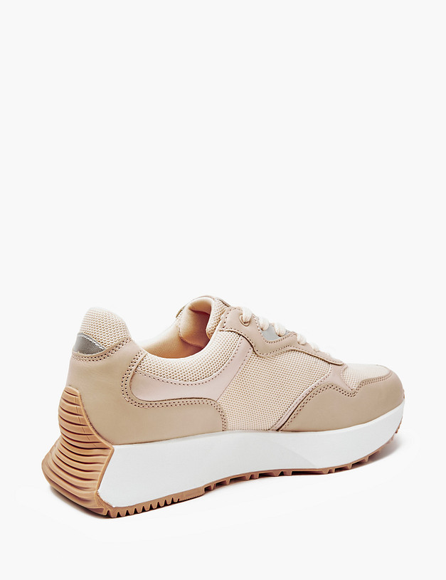 Бежевые женские кроссовки  MASCOTTE 18-310723-0608 | ракурс 3