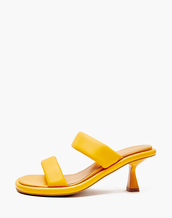 233-4126111-7521M Туфли летние женские нат.кожа/нат.кожа желт, Mascotte