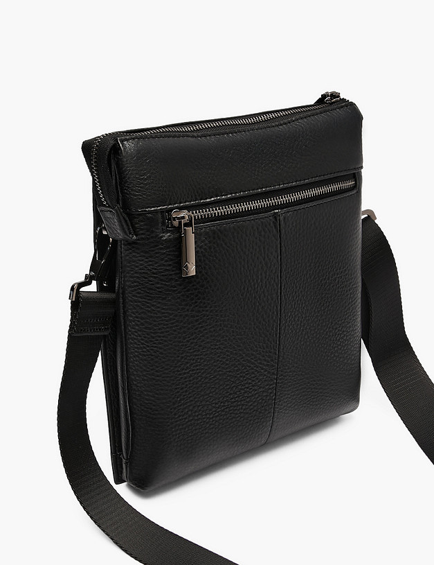 Черная мужская сумка MASCOTTE 622-1112-102 | ракурс 3