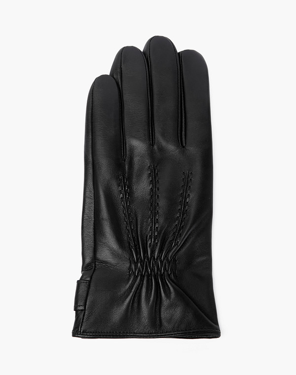 717-2208-102 Перчатки муж. нат.кожа/ворсин черн, Mascotte