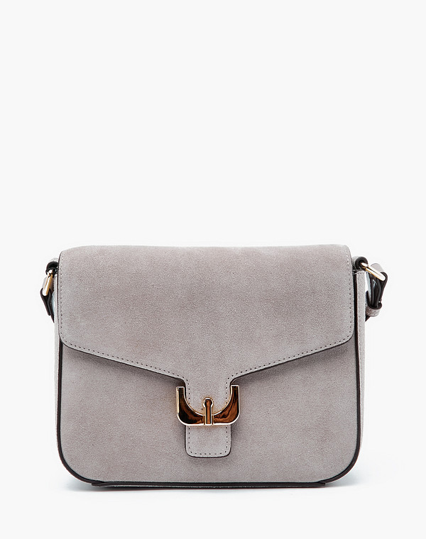 604-2232-0208 Сумка женская велюр-и.кожа/текстиль беж, S, Mascotte