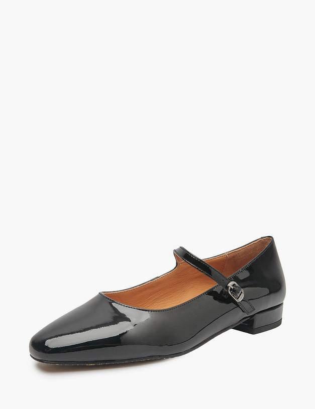 Черные женские туфли Мэри Джейн MASCOTTE 233-513811-3701M | ракурс 2