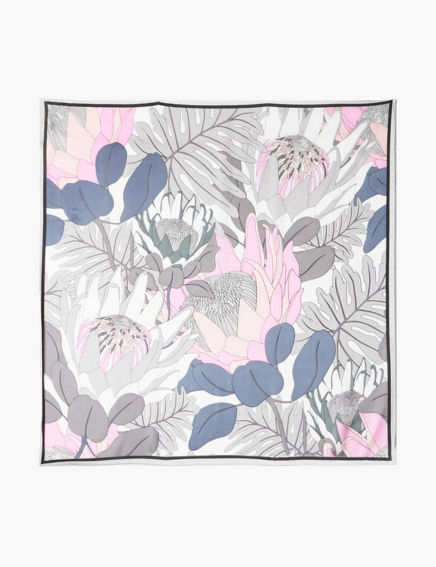 Серый женский платок MASCOTTE 700-2109-2410 | ракурс 2