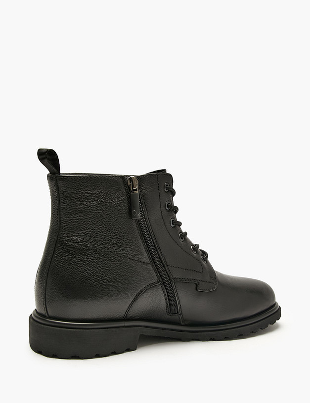 Черные мужские зимние ботинки MASCOTTE 22-520931-8161M | ракурс 3