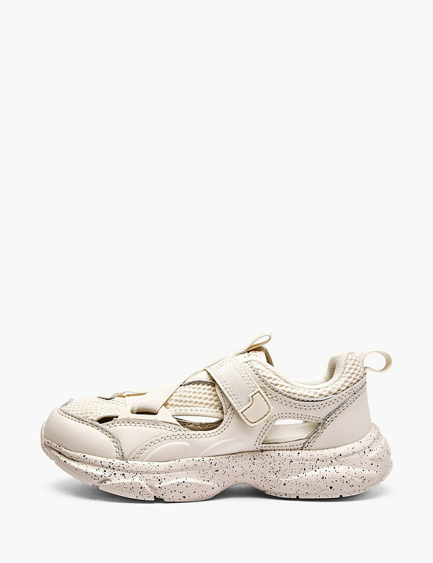 Молочные детские кроссовки MASCOTTE 64-611421-0201 | ракурс 1