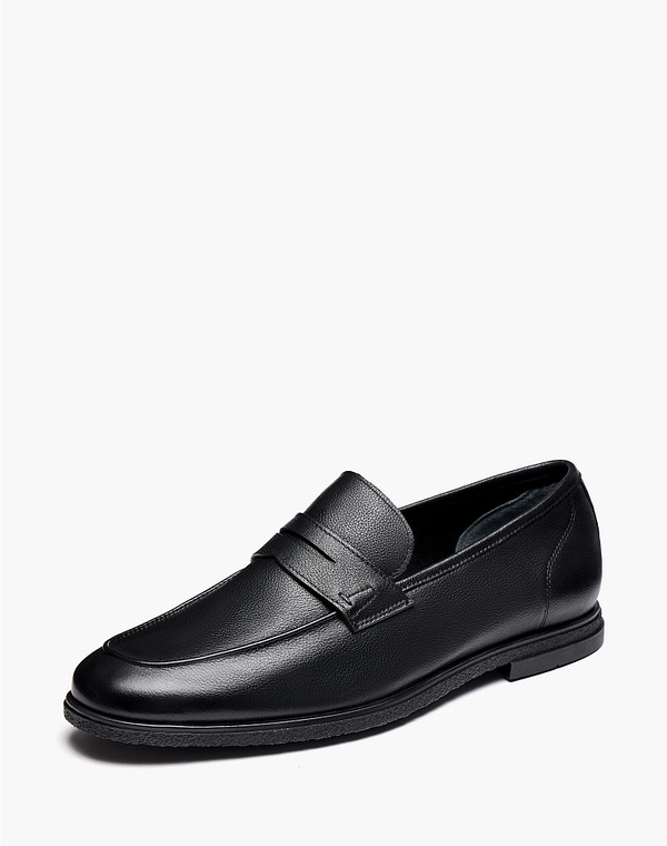 58-611411-0102 Полуботинки мужские нат.кожа/нат.кожа черн, Mascotte