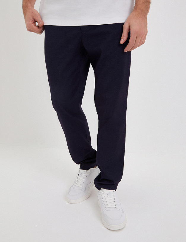 Темно-синие мужские брюки MASCOTTE 885-4107-2403 | ракурс 3