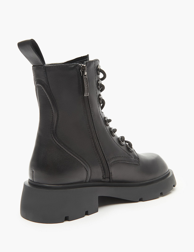 Черные женские ботинки MASCOTTE 58-321221-0102 | ракурс 3