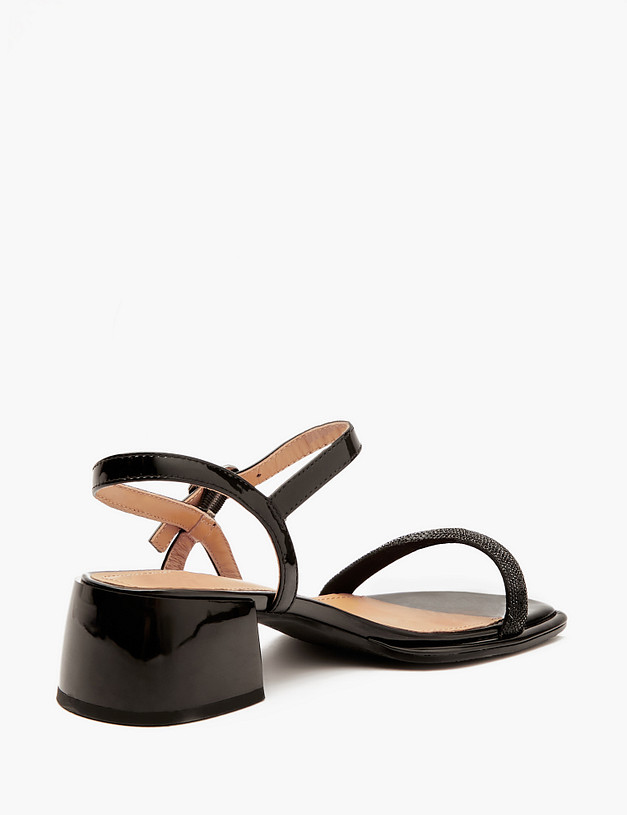 Черные женские босоножки MASCOTTE 233-4123511-3701M | ракурс 3