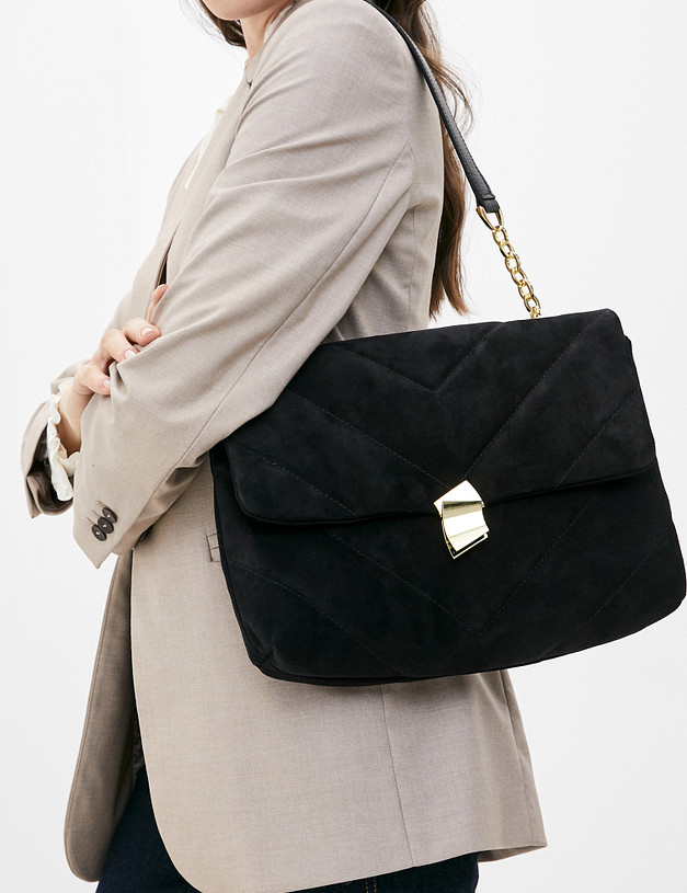 Черная женская сумка MASCOTTE 697-1216-0602 | ракурс 1