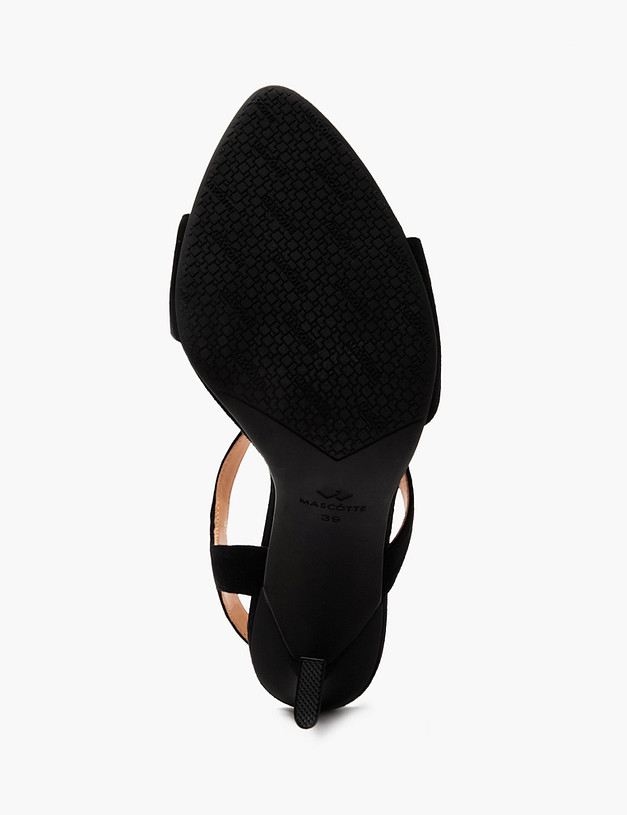 Черные женские босоножки MASCOTTE 175-4123014-3605M | ракурс 5