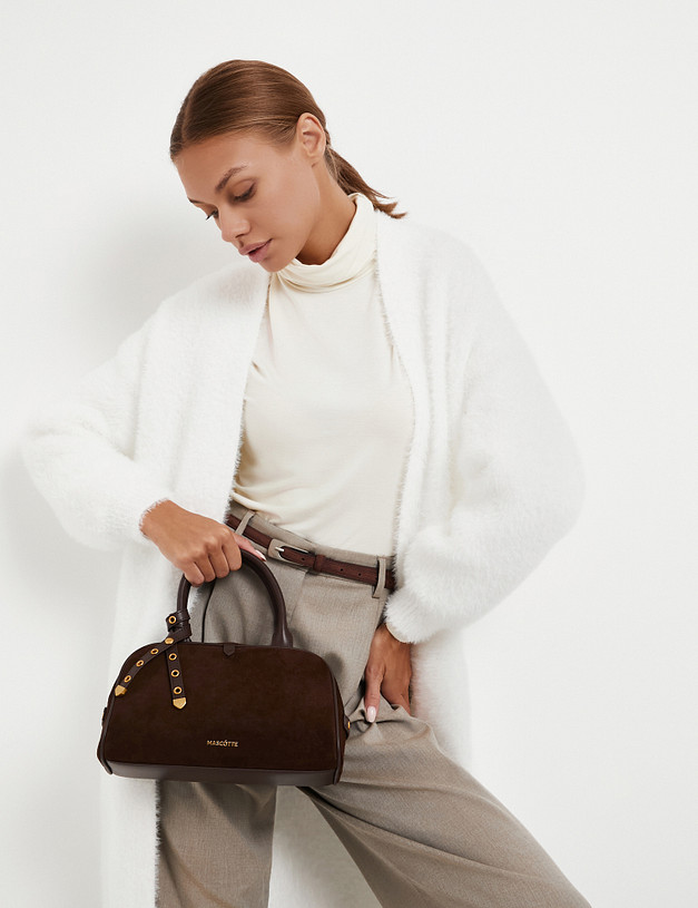 Коричневая женская сумка MASCOTTE 660-5216-0209 | ракурс 1