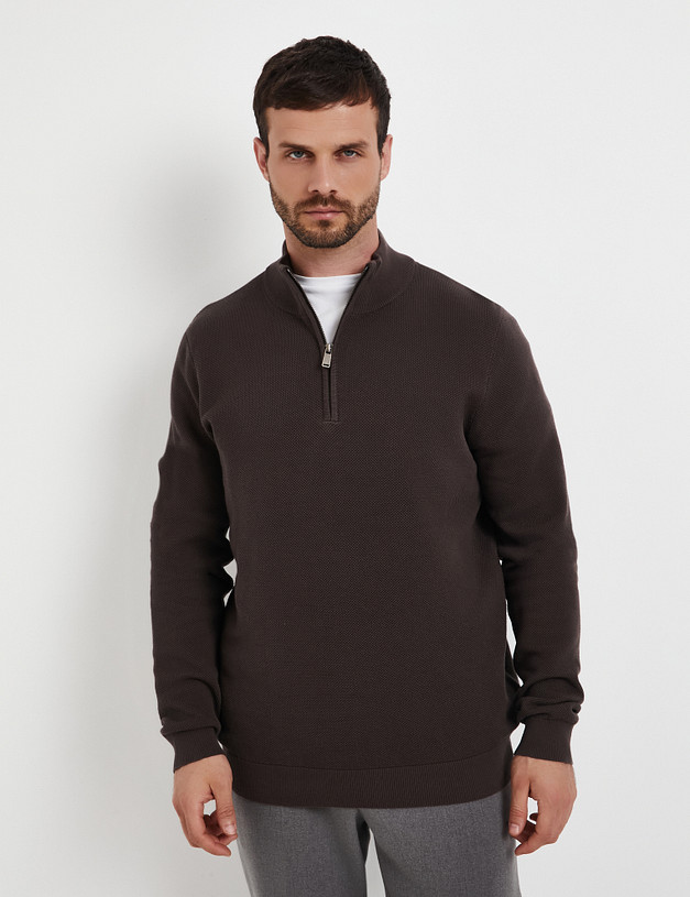 Серый мужской джемпер MASCOTTE 971-5202-2610 | ракурс 1