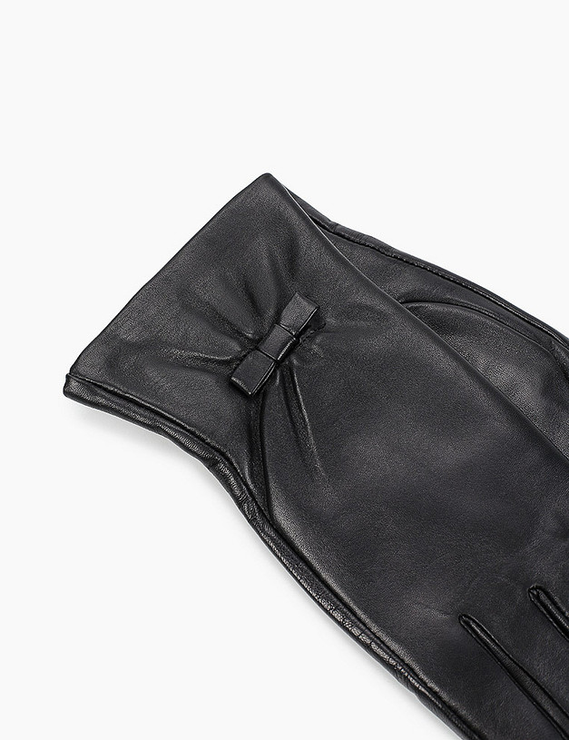 Черные женские перчатки MASCOTTE 709-1223-102 | ракурс 2