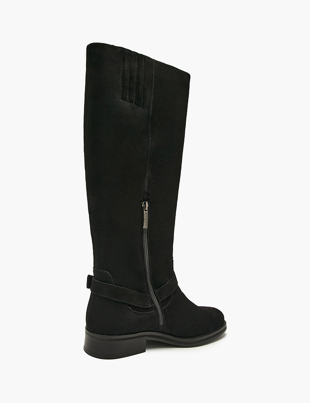 Черные женские сапоги MASCOTTE 22-5280723-3605M | ракурс 3 Черные женские сапоги MASCOTTE 22-5280723-3605M | ракурс 3
