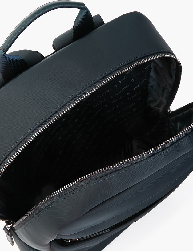 Синий мужской рюкзак MASCOTTE 604-2107-203 | ракурс 4