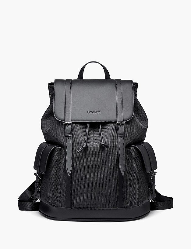 Синий мужской рюкзак MASCOTTE 604-5123-203 | ракурс 2 Синий мужской рюкзак MASCOTTE 604-5123-203 | ракурс 2