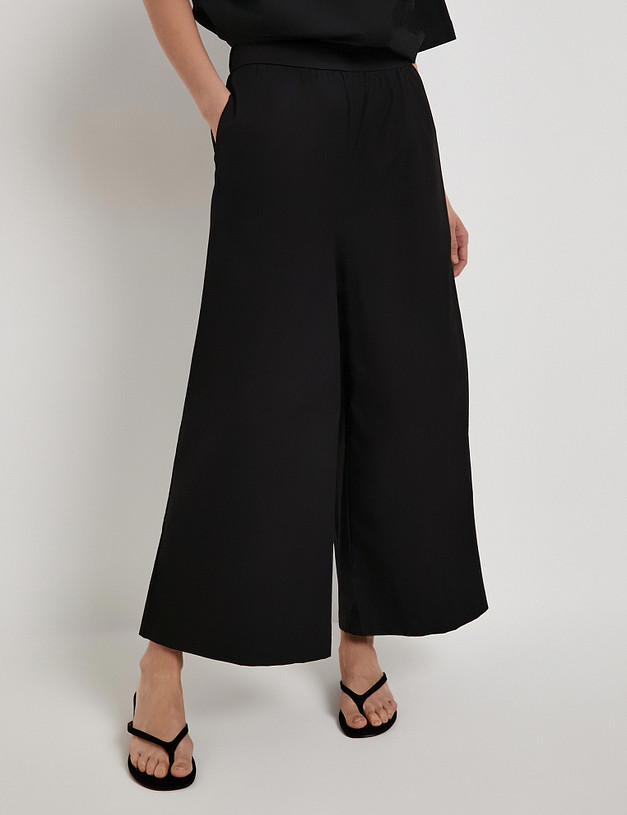 Черные женские брюки MASCOTTE 835-6107-2602 | ракурс 1