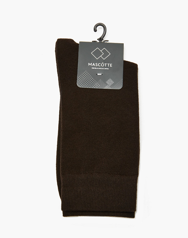 724-4114-2609 Носки мужские корич, Mascotte