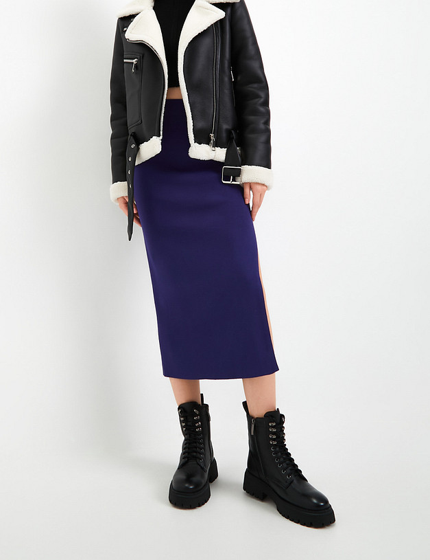 Черные женские зимние ботинки MASCOTTE 233-324031-0102 | ракурс 1