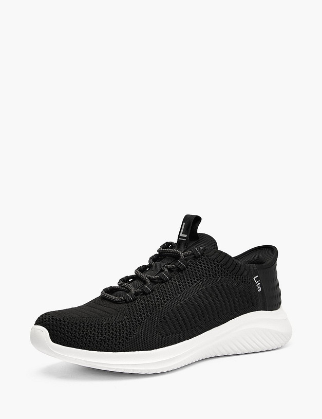 Черные мужские кроссовки MASCOTTE 64-611891-0202 | ракурс 2