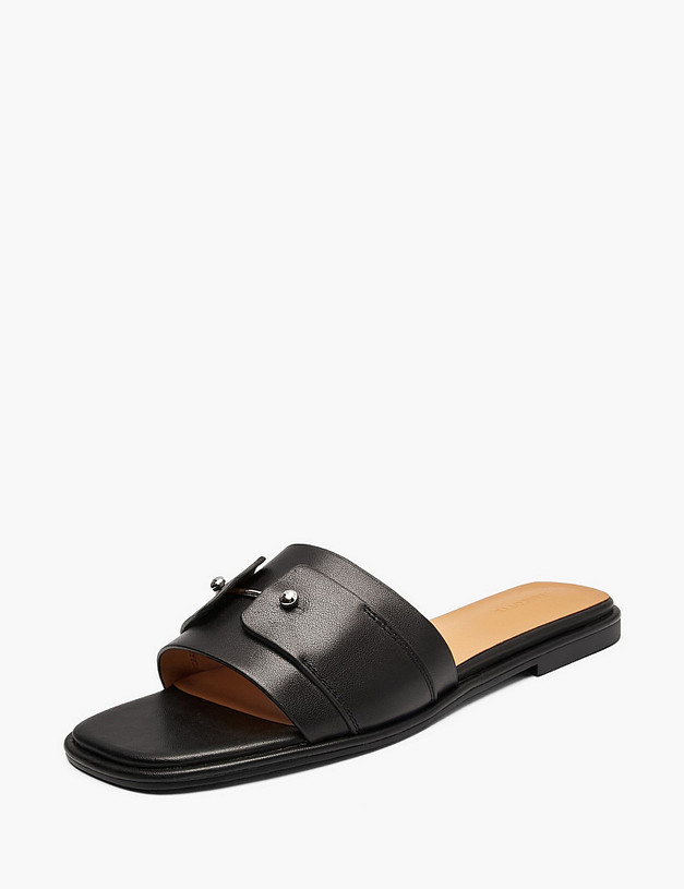 Черные женские сабо MASCOTTE 94-5164711-7100M | ракурс 2