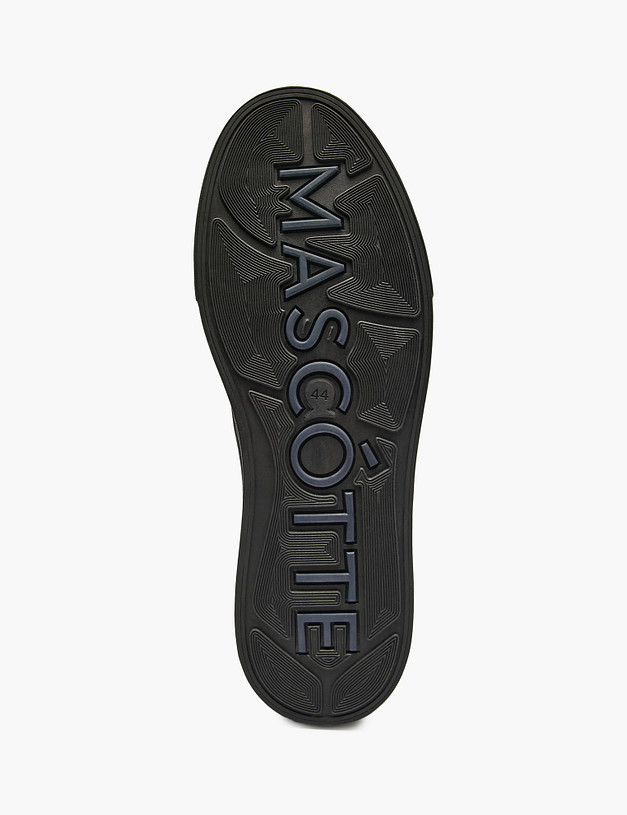 Черные мужские зимние хайтопы MASCOTTE 22-5230137-8161M | ракурс 5 Черные мужские зимние хайтопы MASCOTTE 22-5230137-8161M | ракурс 5