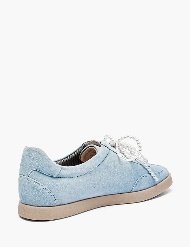 Голубые женские кеды MASCOTTE 22-5161321-5613M | ракурс 3