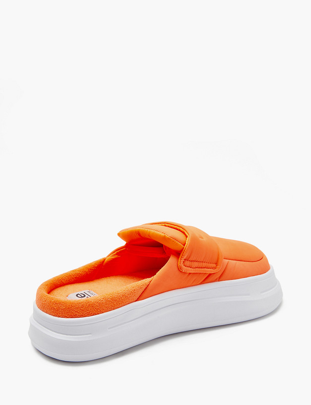 Оранжевые дутые женские сабо MASCOTTE 151-3205624-0213 | ракурс 5