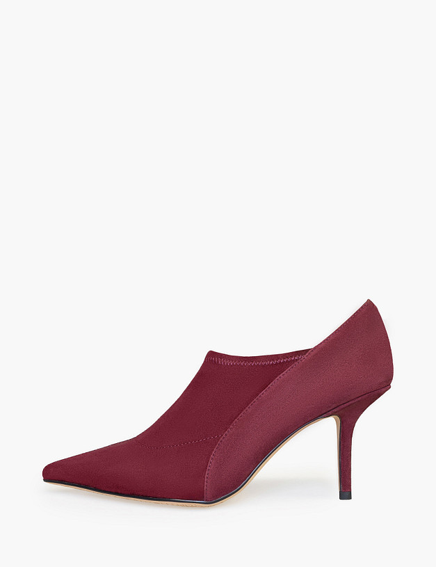 Бордовые женские ботильоны MASCOTTE 15-610111-0605 | ракурс 1