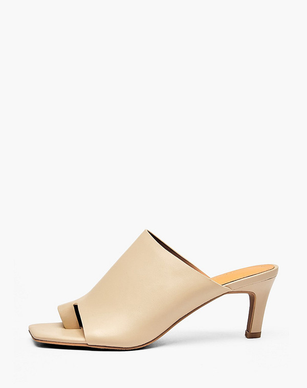 233-614411-0508 Туфли летние женские нат.кожа/нат.кожа беж, Mascotte