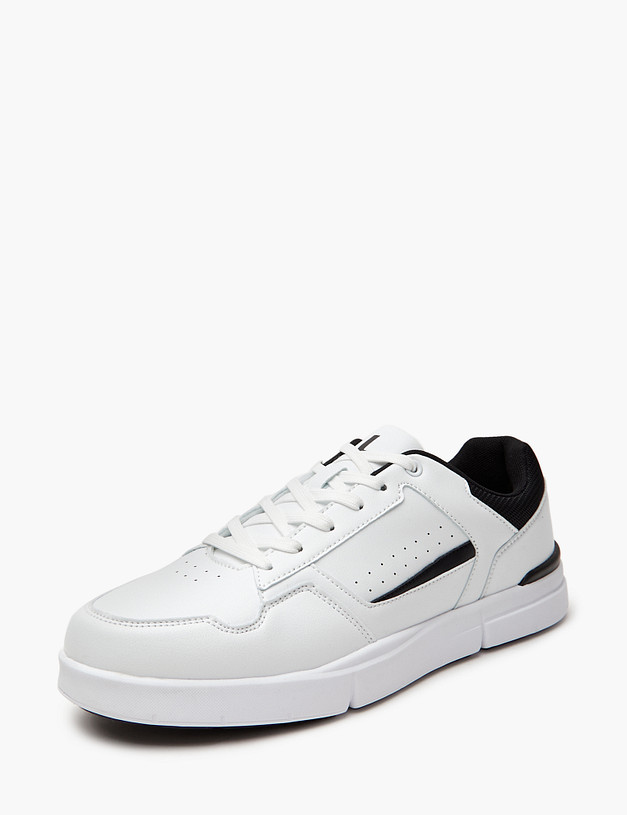 Белые мужские кеды MASCOTTE 18-410421-0601 | ракурс 3