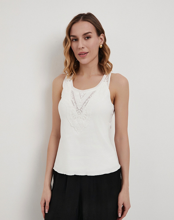 976-6101-2601 Майка женская бел, Mascotte