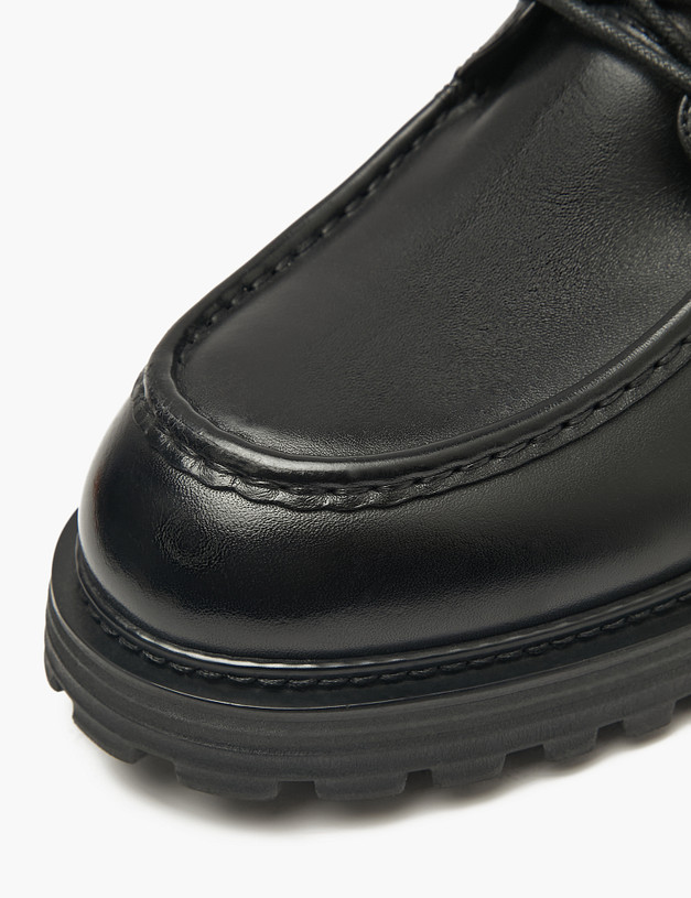 Черные мужские зимние ботинки MASCOTTE 22-520531-0102 | ракурс 7