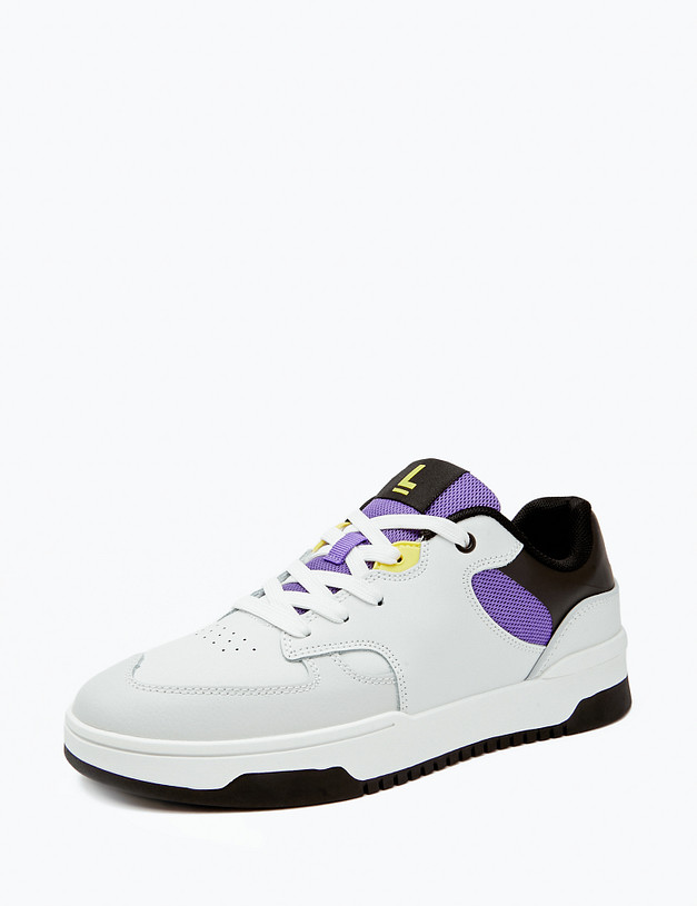 Белые женские кеды  MASCOTTE 189-414421-0601 | ракурс 2