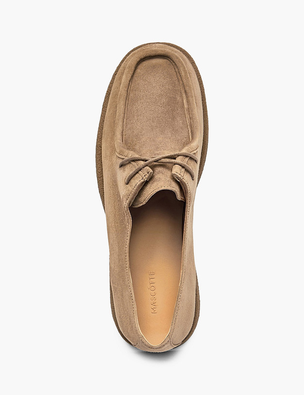 Бежевые женские полуботинки MASCOTTE 126-522511-4608M | ракурс 4