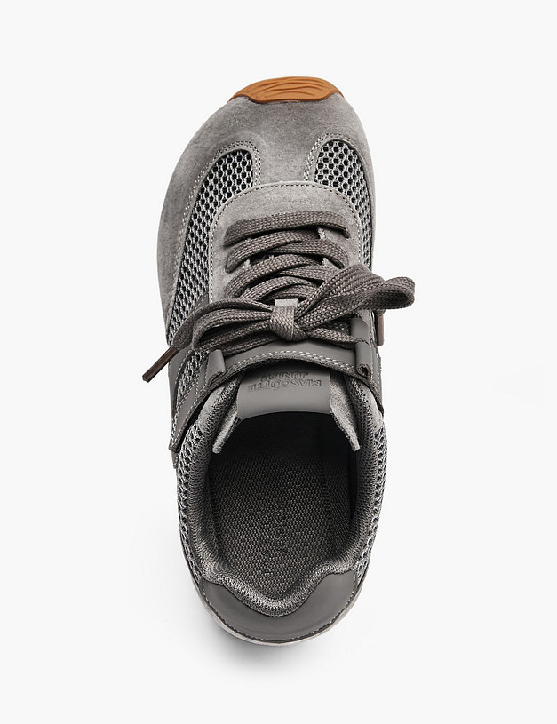 Серые детские кроссовки MASCOTTE 234-616721-0210 | ракурс 4