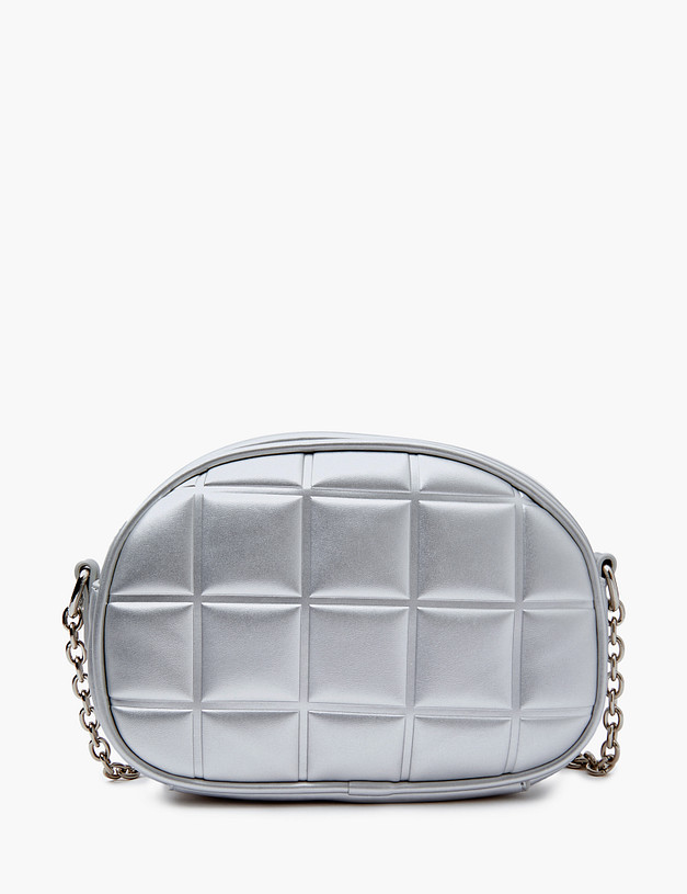 Серебристая женская сумка MASCOTTE 610-2207-616 | ракурс 2