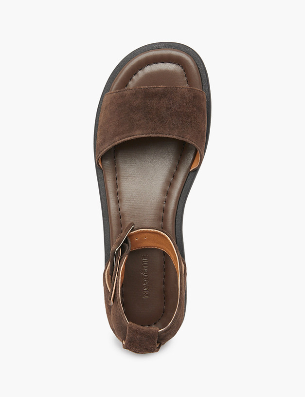 Коричневые женские сандалии MASCOTTE 233-512011-4680M | ракурс 4