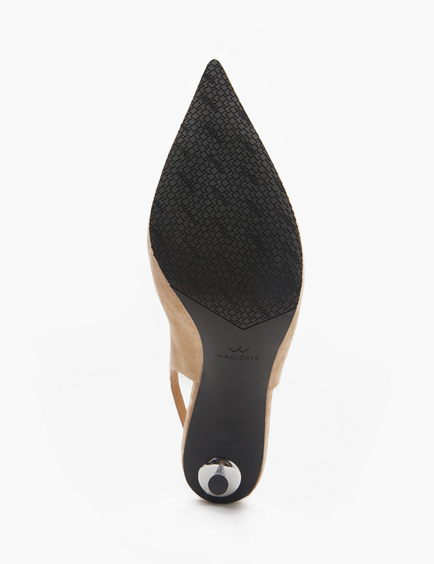 Бежевые женские туфли MASCOTTE 58-514111-3618M | ракурс 6