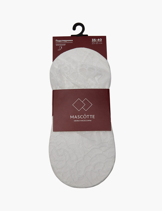 Белые женские подследники MASCOTTE 999-4109-7301 | ракурс 1