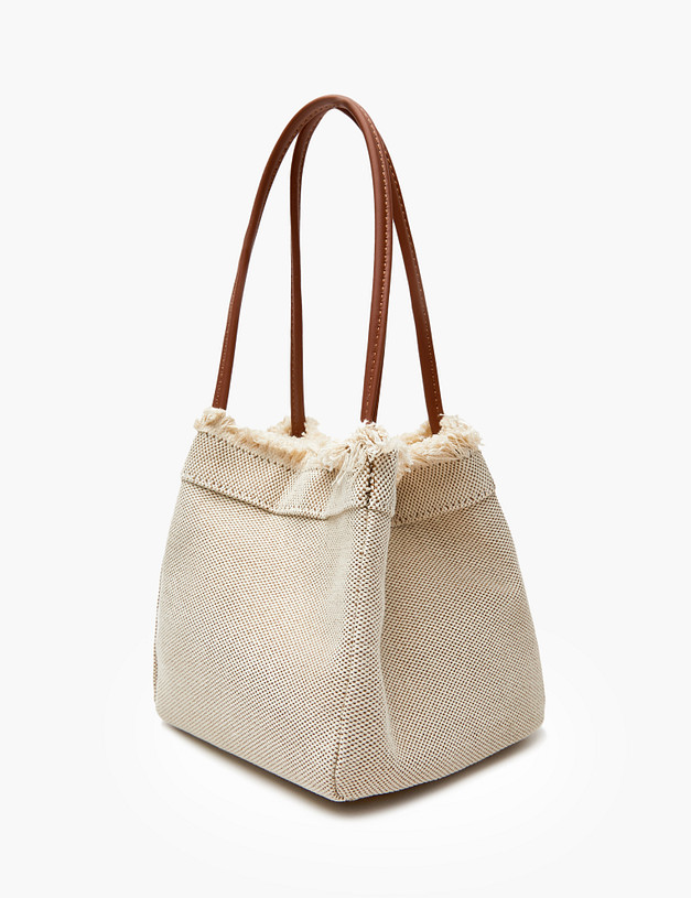 Бежевая женская сумка MASCOTTE 647-4119-208 | ракурс 4