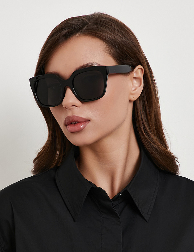 Черные женские очки MASCOTTE 793-6136-7710 | ракурс 1