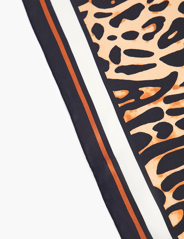 Коричневый женский платок MASCOTTE 766-5220-2409 | ракурс 3