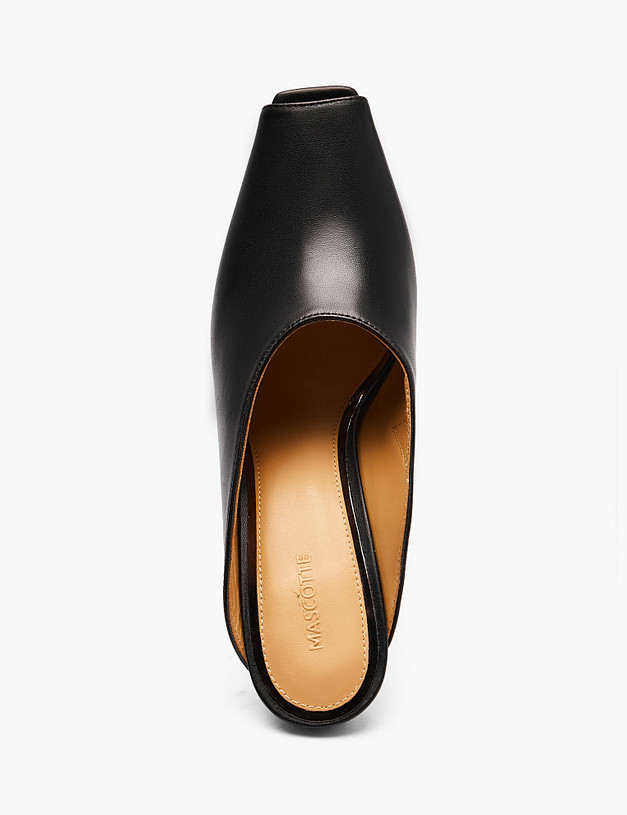 Черные женские мюли MASCOTTE 175-6163015-3501M | ракурс 5