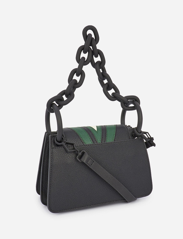 Черная женская сумка MASCOTTE 642-1212-604 | ракурс 3